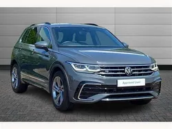 Dolphin grey Used 2023 VW Tiguan R-line Edition SUV | £28,350 (Fair price)