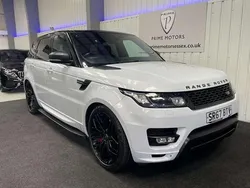 White Used 2017 Land Rover Range Rover Sport Autobiography Dynamic SUV | £20,749 (Good price)