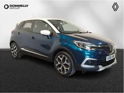 Blue/cream Used 2019 Renault Captur GT-Line SUV | £8,485 (Fair price)