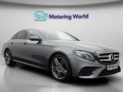Grey Used 2018 Mercedes E220 AMG line Sedan | £15,600 (Fair price)