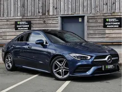 Blue Used 2021 Mercedes CLA180 AMG Line Premium Plus Sedan | £19,295 (Good price)