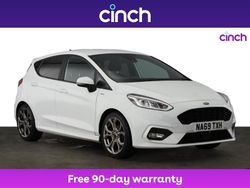 White Used 2019 Ford Fiesta ST-Line Hatchback | £9,999 (Fair price)