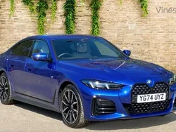 Blue Used 2024 BMW 420 Gran Coupé M Sport Coupe | £37,541 (Fair price)