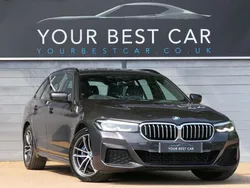 Grey Used 2022 BMW 530e M Sport Estate | £21,648 (Super price)