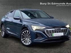 Blue Used 2023 Audi Q8 e-tron S-Line SUV | £35,610 (Fair price)