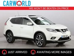 White Used 2016 Nissan X-Trail N-TEC SUV | £12,404 (Fair price)