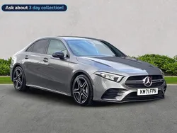Grey Used 2022 Mercedes A35 AMG Executive Sedan | £25,637 (Fair price)