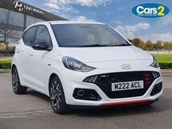 White Used 2021 Hyundai i10 N Line Hatchback | £13,490 (Fair price)