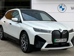 White Used 2022 BMW iX M Sport SUV | £52,880 (Fair price)