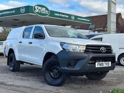 White Used 2019 Toyota HiLux Active Pickup | £12,995 (Good price)