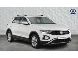 White Used 2022 VW T-Roc Life SUV | £17,799 (Fair price)