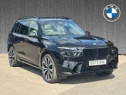 Black Used 2024 BMW X7 M Sport SUV | £73,999 (Fair price)