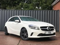 White Used 2017 Mercedes A180 Hatchback | £7,311 (Fair price)