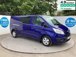 Blue Used 2017 Ford Transit Custom Limited Estate | £16,995 (Super price)