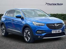 Topaz blue Used 2018 Vauxhall Grandland X Sport SUV | £10,300 (Fair price)