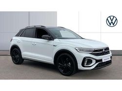 White Used 2025 VW T-Roc Black Edition SUV | £29,667 (Expensive)