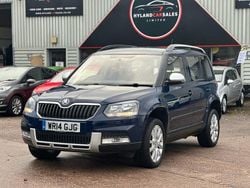 Blue Used 2014 Skoda Yeti SUV | £8,495 (Fair price)
