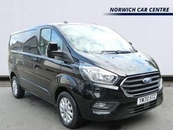 Black Used 2021 Ford Transit Custom Limited Van | £15,995 (Good price)