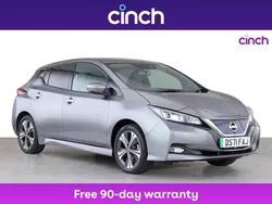 Grey Used 2021 Nissan Leaf Tekna Hatchback | £9,649 (Fair price)