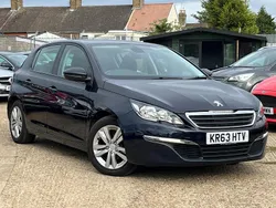 Blue Used 2014 Peugeot 308 Active Hatchback | £3,988 (Good price)