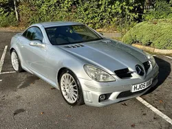 Silver Used 2005 Mercedes SLK55 AMG Cabriolet | £10,995