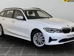 White Used 2021 BMW 330e Impressive Estate | £12,795 (Super price)