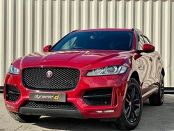 Red Used 2017 Jaguar F-Pace R-Sport SUV | £13,750 (Fair price)