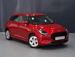 Red Used 2024 Suzuki Swift Hatchback | £16,998 (Expensive)