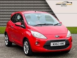 Red Used 2013 Ford Ka Titanium Hatchback | £3,195 (Fair price)