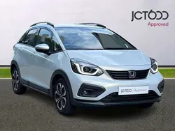 White Used 2021 Honda Jazz Hybrid Hatchback | £16,825 (Fair price)
