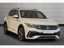 White Used 2022 VW Tiguan R-line SUV | £28,095 (Fair price)
