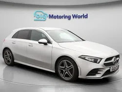 Silver Used 2021 Mercedes A200 AMG line Hatchback | £17,300 (Fair price)