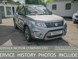 Galactic grey Used 2015 Suzuki Vitara SZ-T SUV | £8,990 (Fair price)