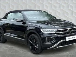 Black Used 2025 VW T-Roc Cabriolet Style Cabriolet | £28,500 (Fair price)