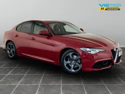 Red Used 2019 Alfa Romeo Giulia Veloce Sedan | £16,995
