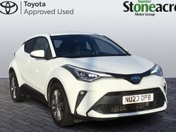 White Used 2023 Toyota C-HR SUV | £22,000 (A bit pricey)