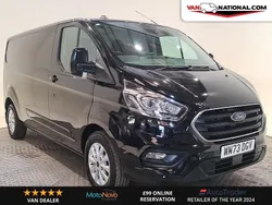 Black Used 2023 Ford Transit Custom Limited | £22,690 (Super price)