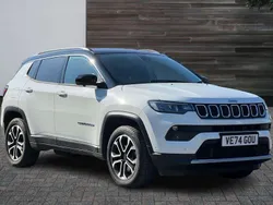White Used 2024 Jeep Compass Limited SUV | £22,950 (Fair price)