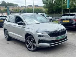 Meteor grey Used 2024 Skoda Karoq SportLine SUV | £27,995 (Fair price)