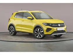 Yellow Used 2024 VW T-Cross R-line SUV | £23,879 (A bit pricey)