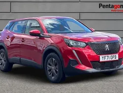 Red Used 2021 Peugeot 2008 Active Premium SUV | £13,756 (Fair price)