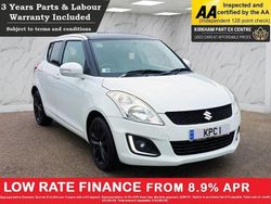 White Used 2014 Suzuki Swift SZ4 Hatchback | £3,795 (Fair price)