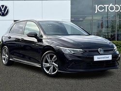 Black Used 2020 VW Golf VIII R-line Hatchback | £17,554 (Fair price)