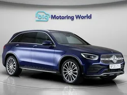 Blue Used 2020 Mercedes GLC300 AMG line Estate | £28,100 (Fair price)