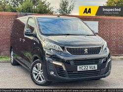 Black Used 2022 Peugeot Traveller Allure Van | £29,900 (Expensive)