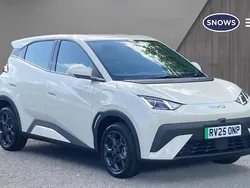 White New 2025 BYD Dolphin Boost Hatchback | £18,995 (Fair price)