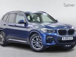 Blue Used 2019 BMW X3 M Sport SUV | £23,000 (A bit pricey)