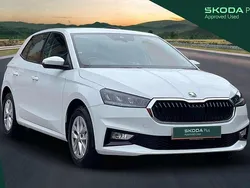White Used 2023 Skoda Fabia Comfort Hatchback | £14,100 (Fair price)