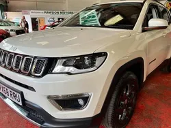 White Used 2018 Jeep Compass Limited SUV | £11,995 (Fair price)