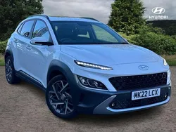 White Used 2022 Hyundai Kona Ultimate SUV | £18,975 (Fair price)